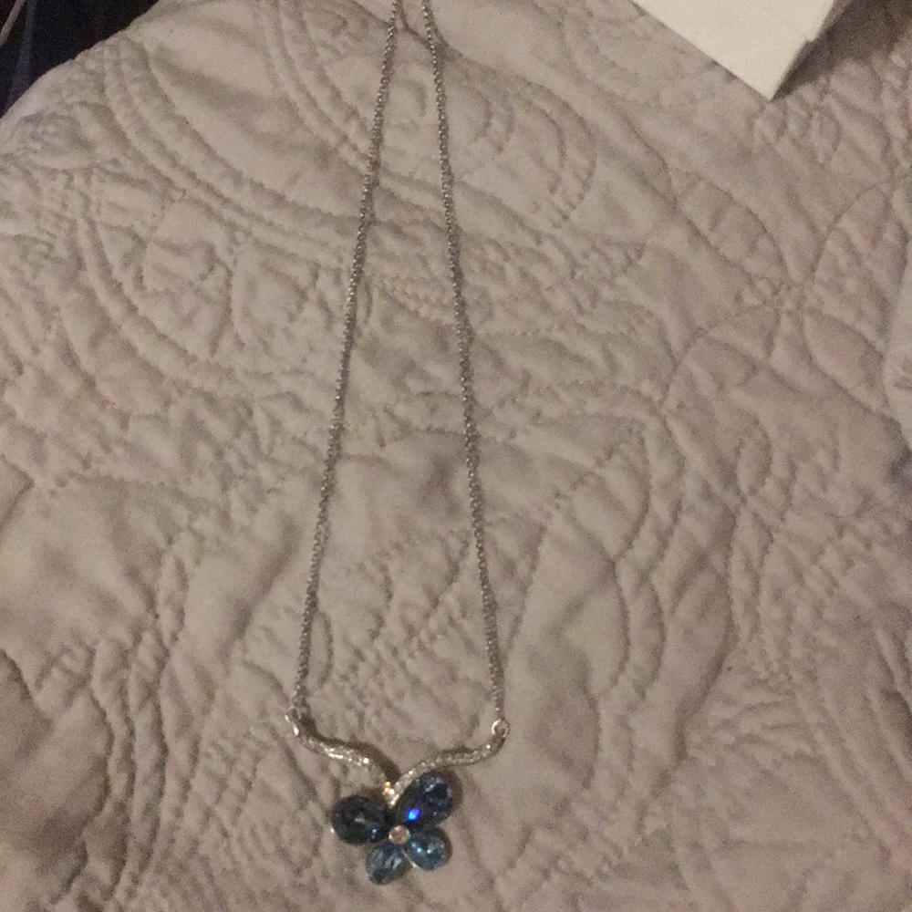Butterfly Crystal Necklace